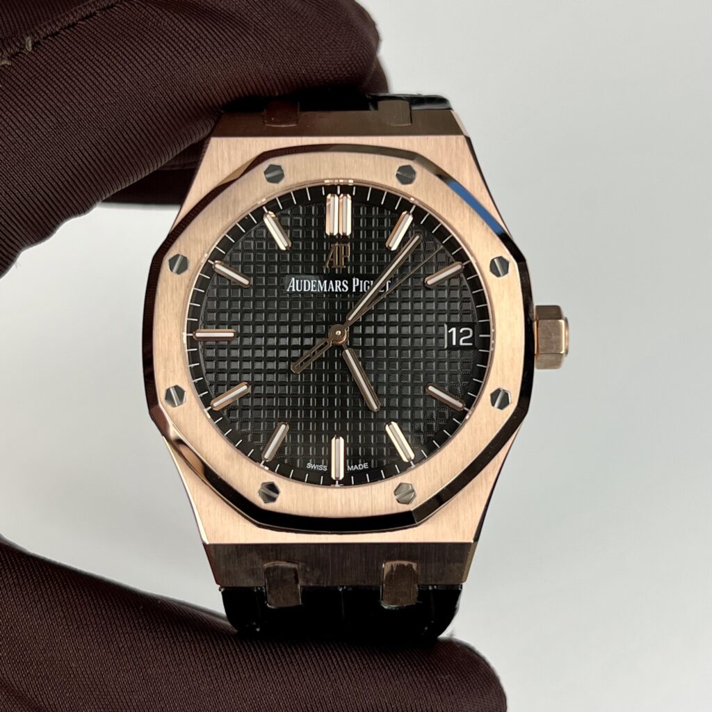 ng H Audemars Piguet Royal Oak 15500OR B c V ng H ng 18K Rep 11