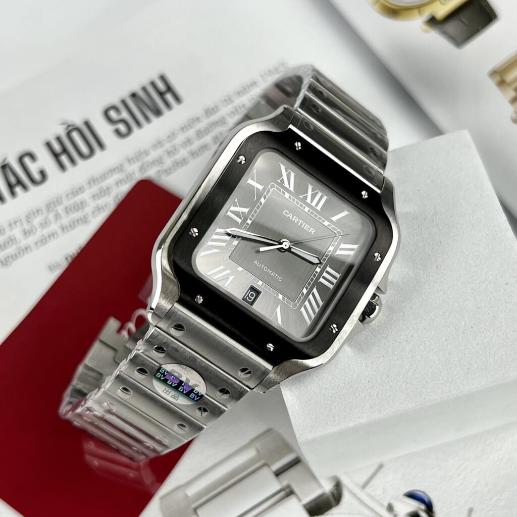 ng H Cartier Santos Replica 11 Cao C p Nh t WSSA0037 BV Factory