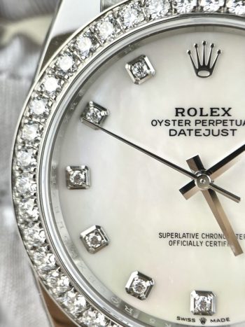 Đồng Hồ Mặt Xà Cừ Rolex Replica cao cấp