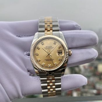 Đồng hồ Rolex nam DateJust bọc vàng