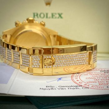 Đồng hồ Rolex Nam siêu cấp bọc vàng độ kim cương