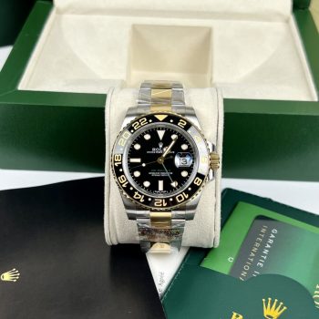 Đồng hồ Rolex Replica cao cấp GMT Master II 16713 Clean